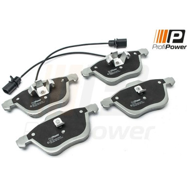 PROFIPOWER Bremsbelagsatz, Scheibenbremse 1B1185