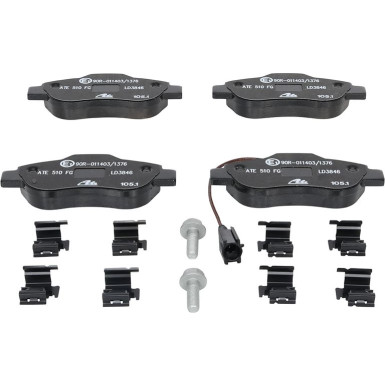 Bremsbelagsatz, Scheibenbremse | 13.0470-3846.2 Bremsbelagsatz, Scheibenbremse | 13.0470-3846.2