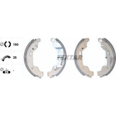 91058000 Bremsbackensatz 91058000 Bremsbackensatz