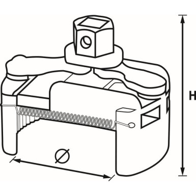 VIGOR Ölfilterschlüssel VIGOR Ölfilterschlüssel