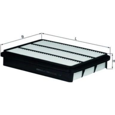 MAHLE Luftfilter | LX 1700
