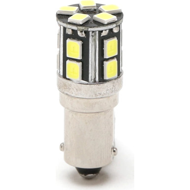 131 LED Metallsockel 100% Canbus T4W Ba9s 15x 3030 SMD Weiß