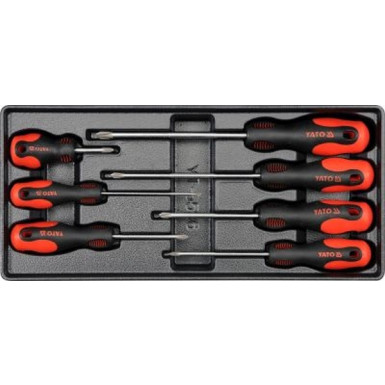 YT-5536 Schraubendreher Philips 7-Tlg. In Schubladeneinlage