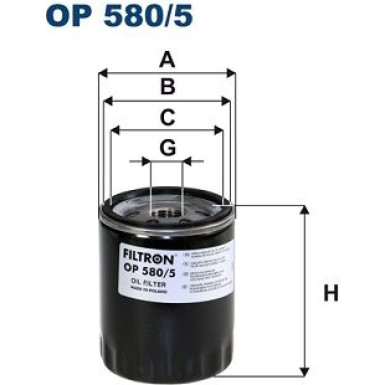 FILTRON Ölfilter
