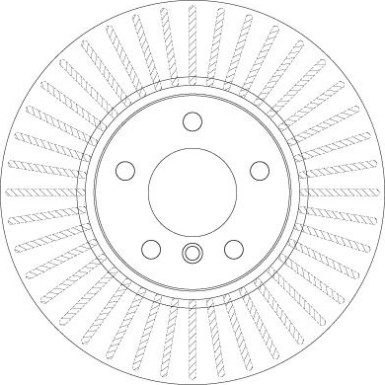 11 481 069 Bremsscheibe VA BMW X3 xDrive 10 TRW SINGLE DF6220S