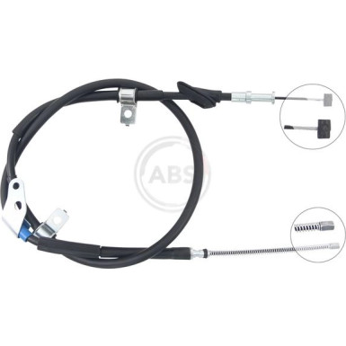 A.B.S. Handbremsseil Seilzug Festellbremse | K17582