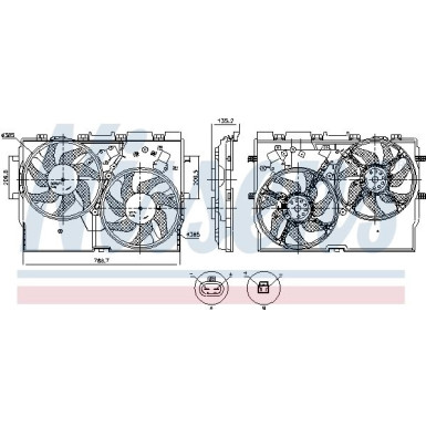 Kühlerlüfter PKW | Peugeot Boxer 2.2 HDI 06 | 850115 Kühlerlüfter PKW | Peugeot Boxer 2.2 HDI 06 | 850115