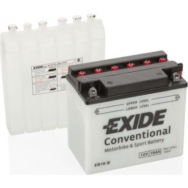 EXIDE Starterbatterie | EB16-B