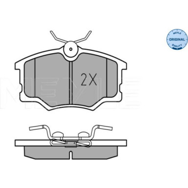 Bremsbelagsatz Opel P. Corsa B 1.4/1.7D 93-00 | 025 235 4616