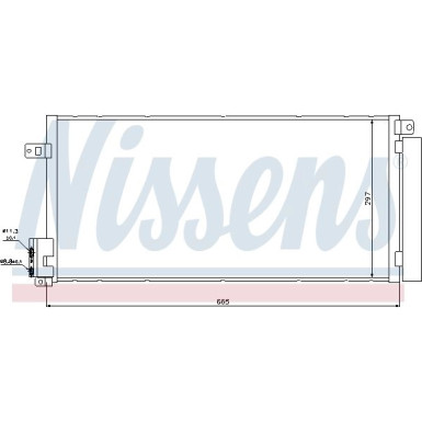 Kondensator PKW | FIAT GR PUNTO DIESEL 10.05 | 94899