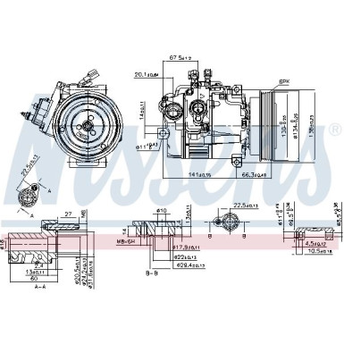 Kompressor PKW Volvo XC90 02 FIRST FIT 89462