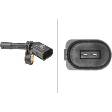 HELLA Sensor, Raddrehzahl | 6PU 012 039-031