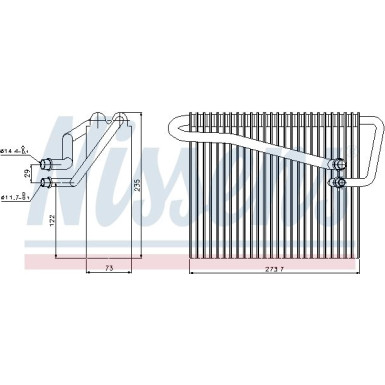 Verdampfer PKW | OPEL ASTRA G 98 | 92301