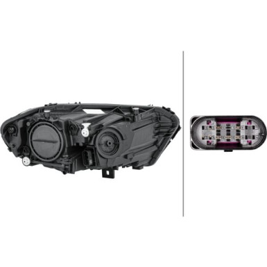 SCHEINWERFER L H7/H7 HELLA | MERCEDES A-KLASSE W177 3,18 | 1EG 015 091-011 SCHEINWERFER L H7/H7 HELLA | MERCEDES A-KLASSE W177 3,18 | 1EG 015 091-011