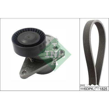 INA Keilrippenriemensatz 529 0557 10