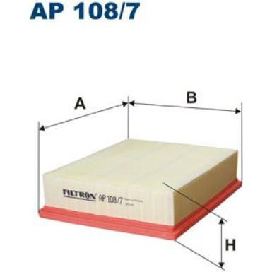 FILTRON Luftfilter | AP 108/7