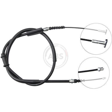 A.B.S. Handbremsseil Seilzug Festellbremse K13658
