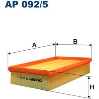 FILTRON Luftfilter | AP 092/5