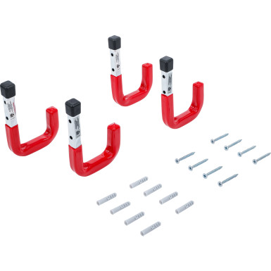 BGS Wandhaken-Satz 4-tlg BGS Do it yourself 88314