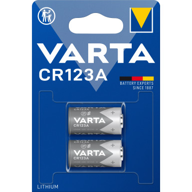 Varta Lithium CR123A Blister 2 | 06205 301 402