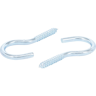 BGS Schraubhaken 90 mm 2-tlg BGS Do it yourself 88183