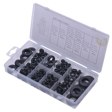 S8112 SW-Stahl Gummi Durchgangstüllen