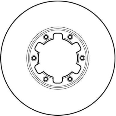 85 481 057 Bremsscheibe VA | NISSAN Cabstar,Trade 98 | DF2625