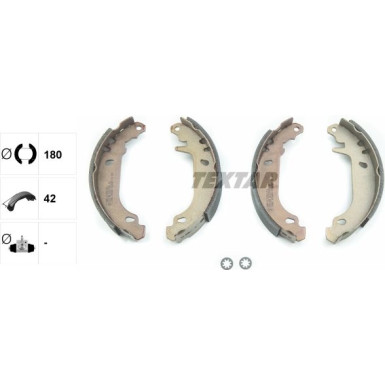 91037400 Bremsbackensatz