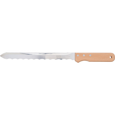BGS Dämmstoffmesser | 420 mm | Holzgriff | 81730
