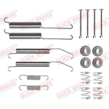 391-0845 Montagesatz f.Bremsbacken | MITSUBISHI L 400 | 105-0845