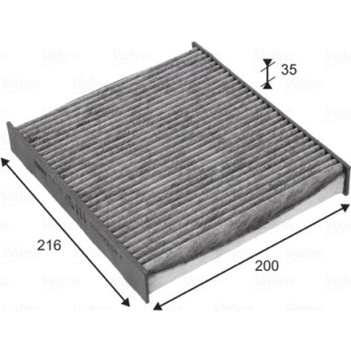 VALEO Innenraumfilter | 715725