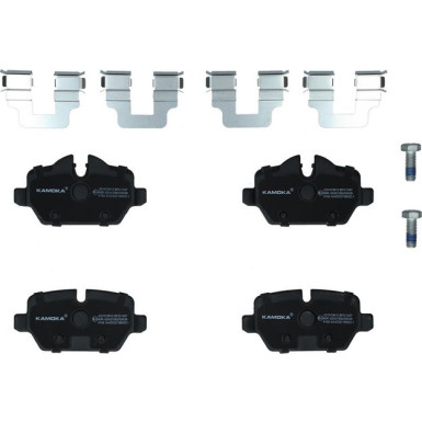 KAMOKA Bremsbelagsatz, Scheibenbremse JQ1013612