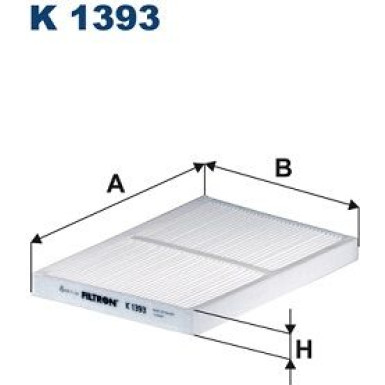 FILTRON Filter, Innenraumluft K 1393