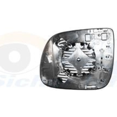 Spiegelglas, Außenspiegel Audi Q5(8R) konvex OE 8R0857536F HAGUS 380838