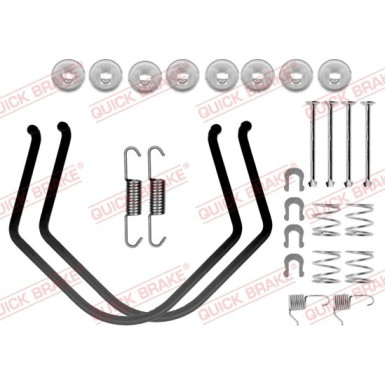 391-0638 Montagesatz f.Bremsbacken | TOYOTA Starlet 84 | 105-0638