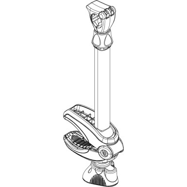 1500052416 Haltearm Mitte 302mm o.Schloss