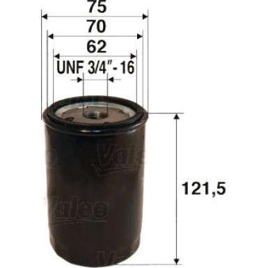 VALEO Ölfilter | 586052