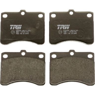 TRW Bremsbeläge GDB736