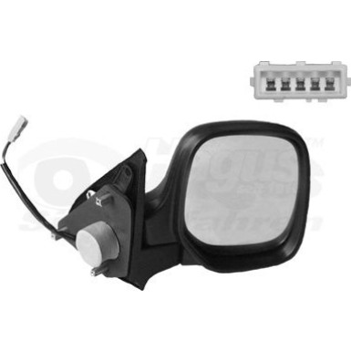 Außenspiegel Citroen Berlingo (M) konvex OE 8153HS HAGUS 903808