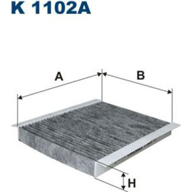 FILTRON Filter, Innenraumluft K 1102A