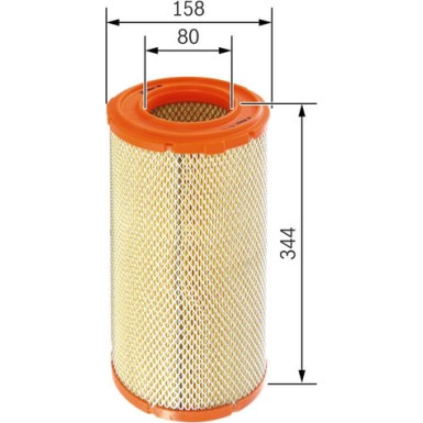 Luftfilter | IVECO Daily 89 | 1457433270