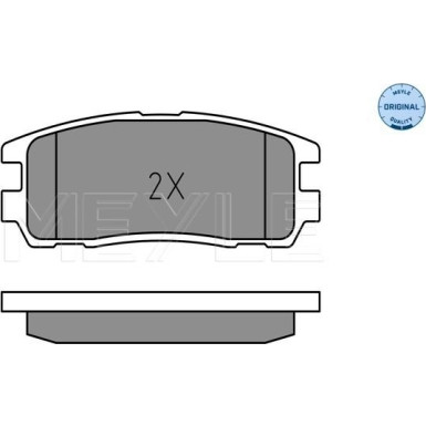 Bremsbelagsatz Opel T. Frontera A/B 92- Mit Sensor | 025 218 7514/W
