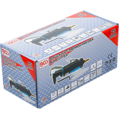 3286 BGS Druckluft-Trennschneider 75 mm