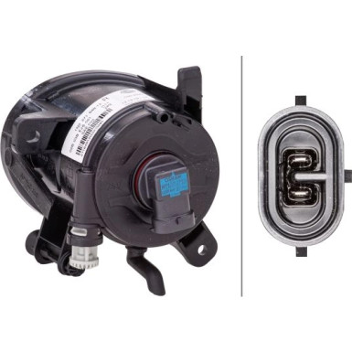 NEBELSCHEINWERFER HELLA | AUDI / SEAT 04-16 | 1N0 271 648-121