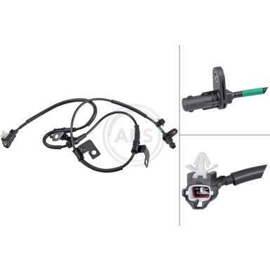 A.B.S. Sensor, Raddrehzahl