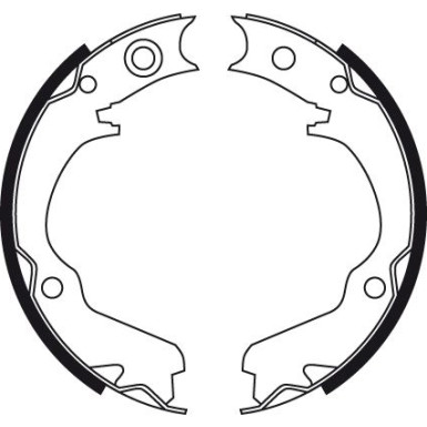 GS8725 Bremsbackensatz, Feststellbremse GS8725 Bremsbackensatz, Feststellbremse