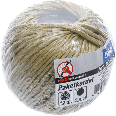 BGS Paketkordel 2 mm x 50 m BGS Do it yourself 80802