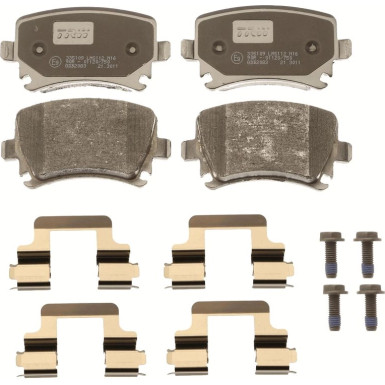 Bremsklötze HA | VW EOS, Scirocco 06 | GDB2083 Bremsklötze HA | VW EOS, Scirocco 06 | GDB2083