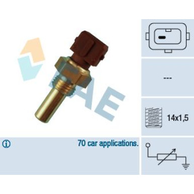 FAE Sensor, Kühlmitteltemperatur FAE Sensor, Kühlmitteltemperatur