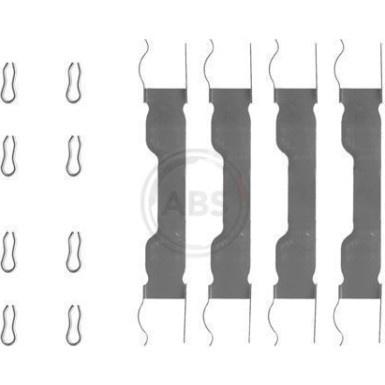 A.B.S. Zubehör, Bremsbeläge 0909Q
